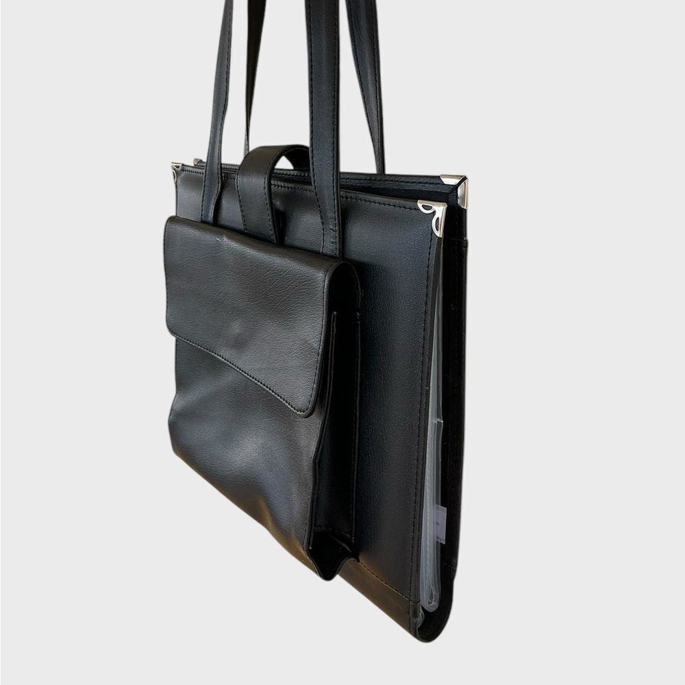 Coupon Organizer Binder Tote Bag Black Shopping Grocery Couponing